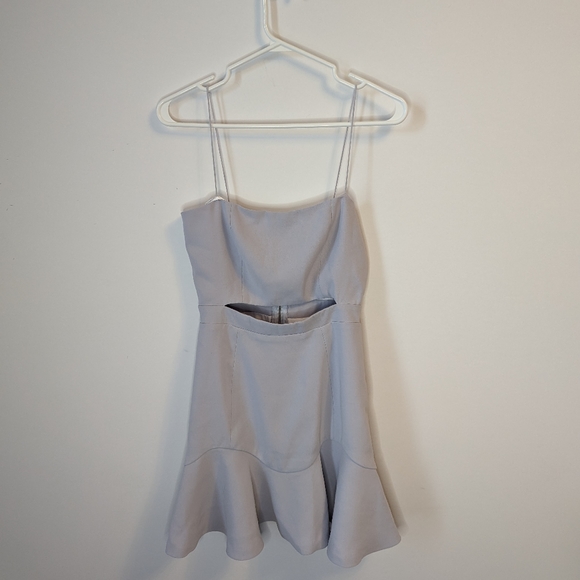 White Fox Just My Type Mini Dress DUSTY BLUE XS AU6 - Picture 2 of 4